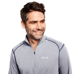 Orvis Drirelease Quarter-Zip Long-Sleeve Shirt - Men's -Fishing Discount Shop 1036707 800 auto