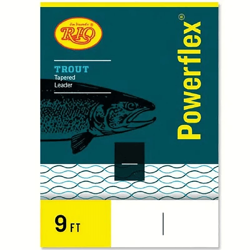 RIO Powerflex Trout Leader 9ft (3 Pack) 1 RIO Powerflex Trout Leader 9ft (3 Pack)
