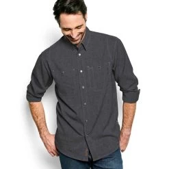 Orvis Tech Chambray Tall Work Shirt - Men's -Fishing Discount Shop 1068192 800 auto
