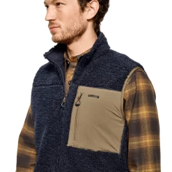 Orvis Sherpa Fleece Vest - Men's -Fishing Discount Shop 1134524 800 auto