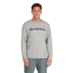 Simms Logo Long Sleeve Shirt - Men's