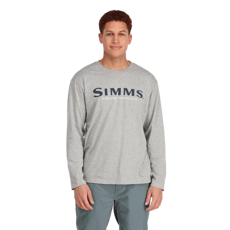 Simms Logo Long Sleeve Shirt - Men's 1 Simms Logo Long Sleeve Shirt - Men's