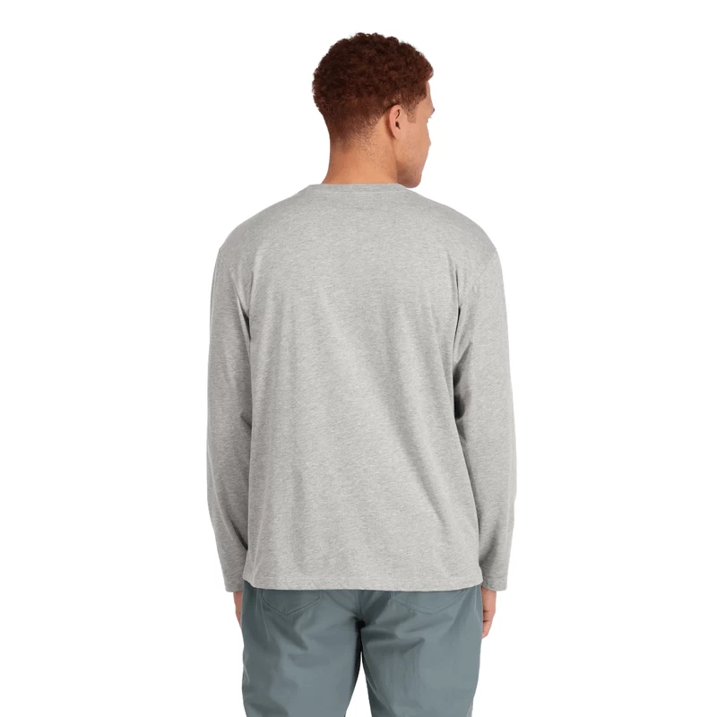 Simms Logo Long Sleeve Shirt - Men's 2 Simms Logo Long Sleeve Shirt - Men's - Image 2