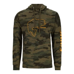 Simms Bass Outline Hoodie