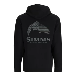 Simms Wooden Flag Trout Hoodie - Men's