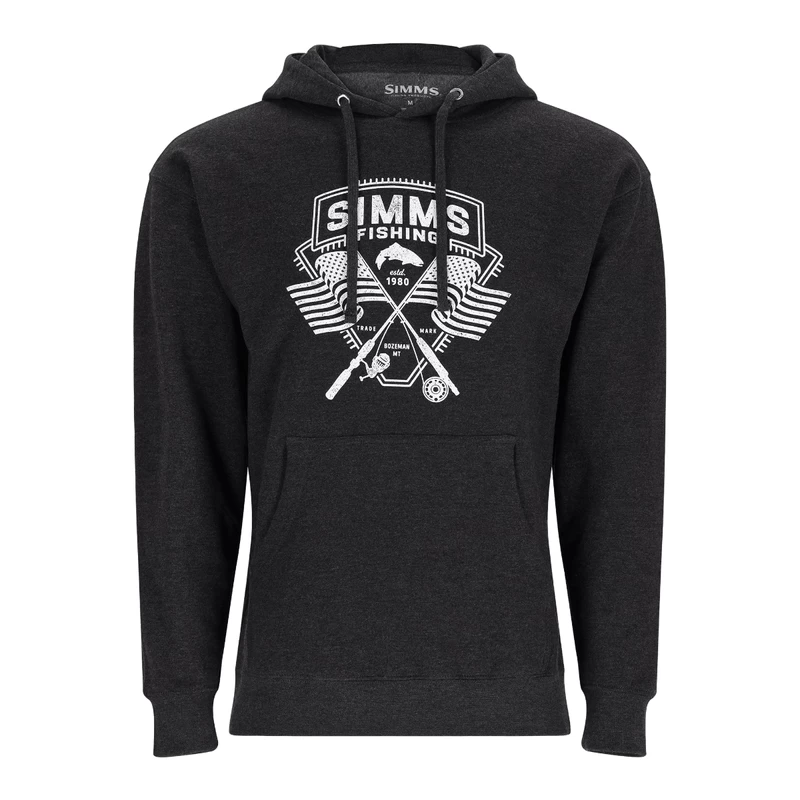 Simms Rods And Stripes Hoodie - Men's 1 Simms Rods And Stripes Hoodie - Men's