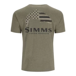 Simms Wooden Flag Trout T-Shirt - Men's
