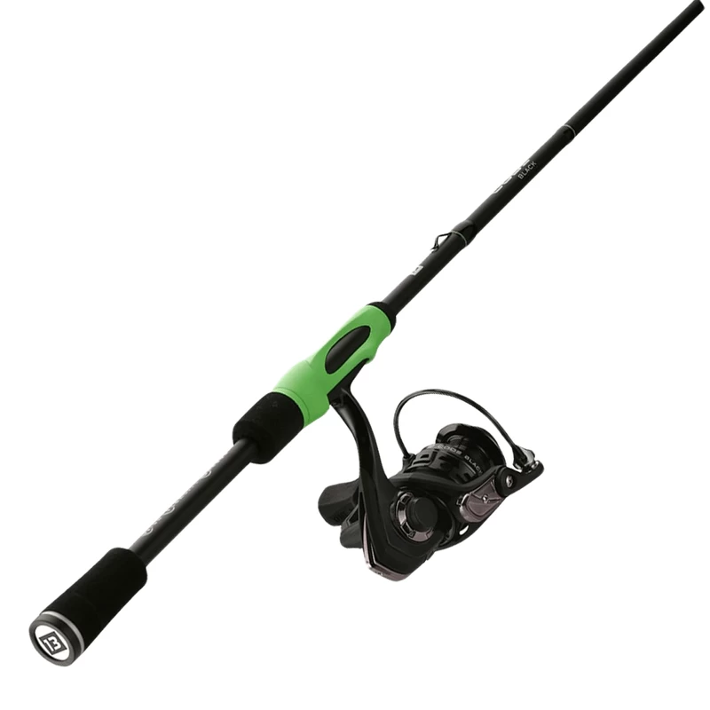 13 Fishing Code Black Spinning Rod Combo 1 13 Fishing Code Black Spinning Rod Combo