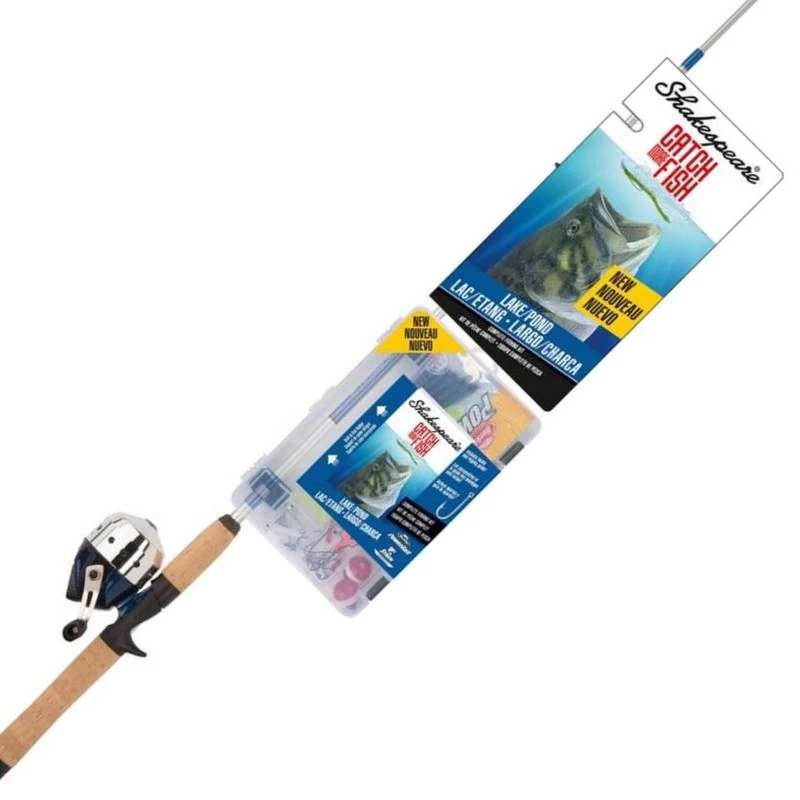 Shakespeare Catch More Fish Spincast Combo 2 Shakespeare Catch More Fish Spincast Combo - Image 2